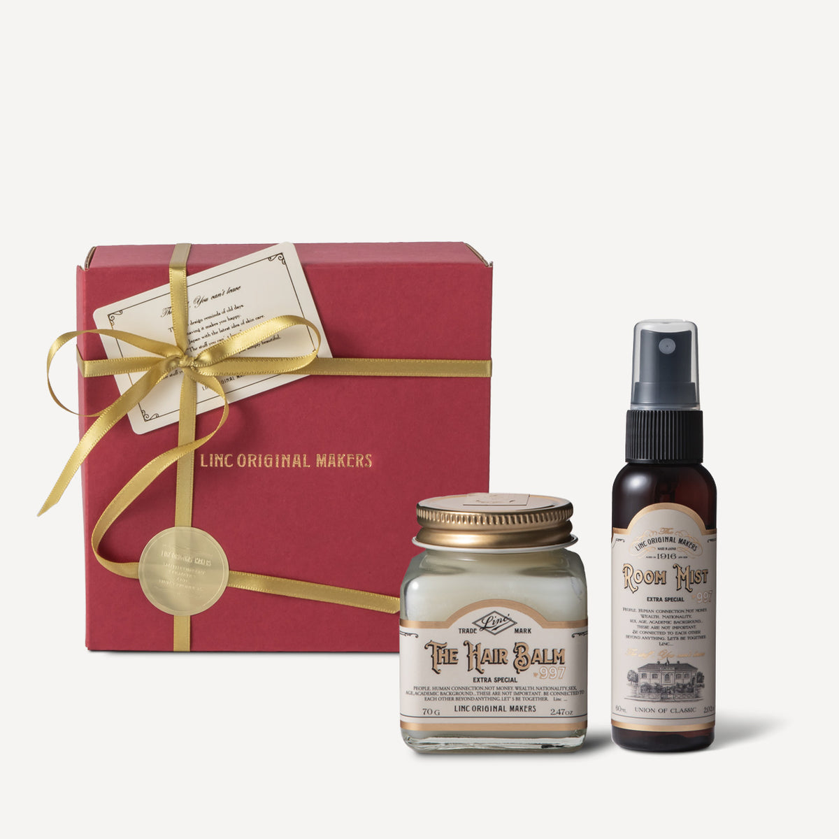 LINC ORIGINAL MAKERS GIFTSET <HAIR BALM & ROOM MIST 60ML>