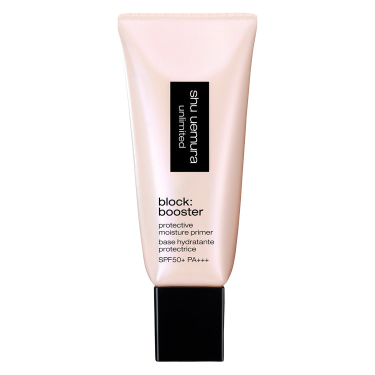 shu uemura/シュウウエムラ　unlimited block:booster SPF50+・PA+++ アンリミテッド ブロック:ブースター SPF50+・PA+++