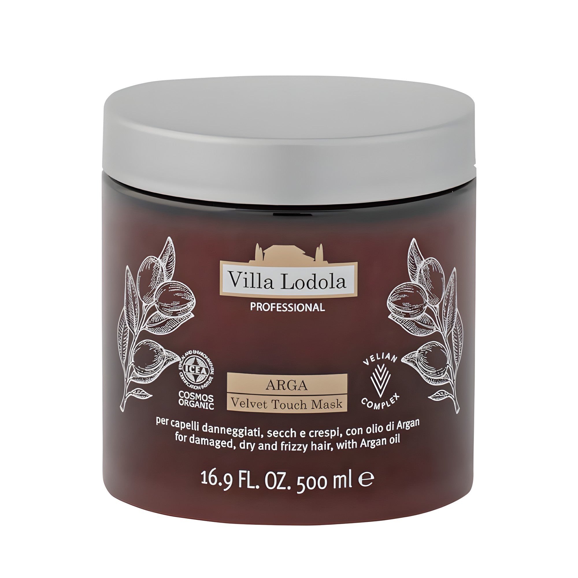 Villa Lodola PROFESSIONAL ARGA VELVET TOUCH MASK / ヴィラロドラ プロフェッショナル アルガ ベルベットタッチ マスク 500mL