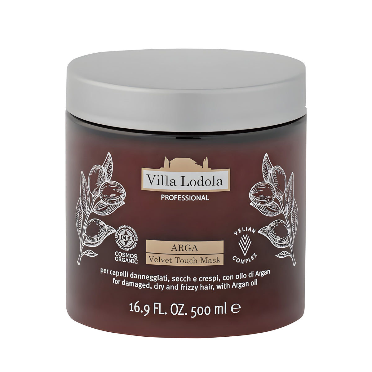 Villa Lodola PROFESSIONAL ARGA VELVET TOUCH MASK / ヴィラロドラ プロフェッショナル アルガ ベルベットタッチ マスク 500mL