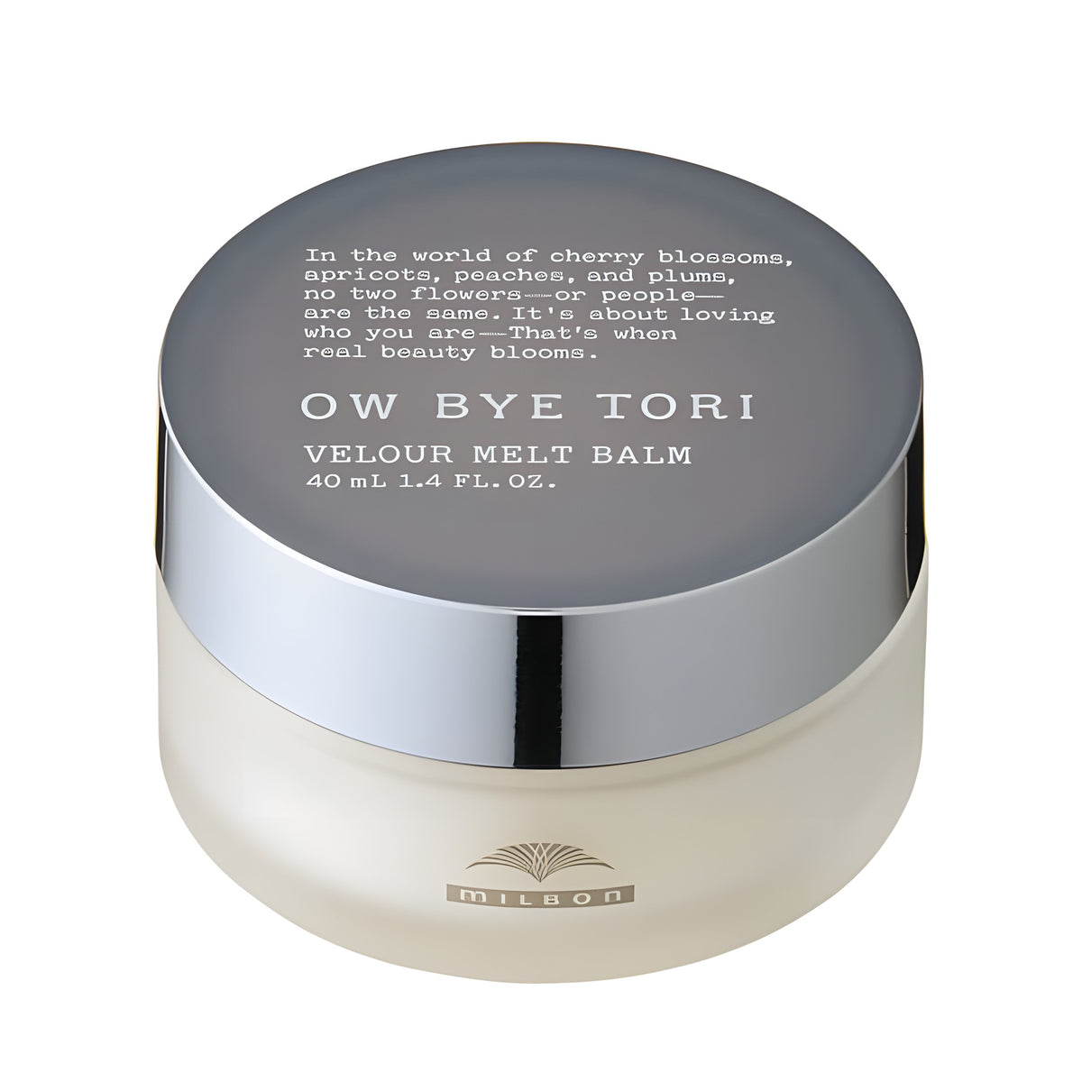 OW BYE TORI VELOUR MELT BALM / オーバイトーリ ヴェロアメルト バーム 40mL