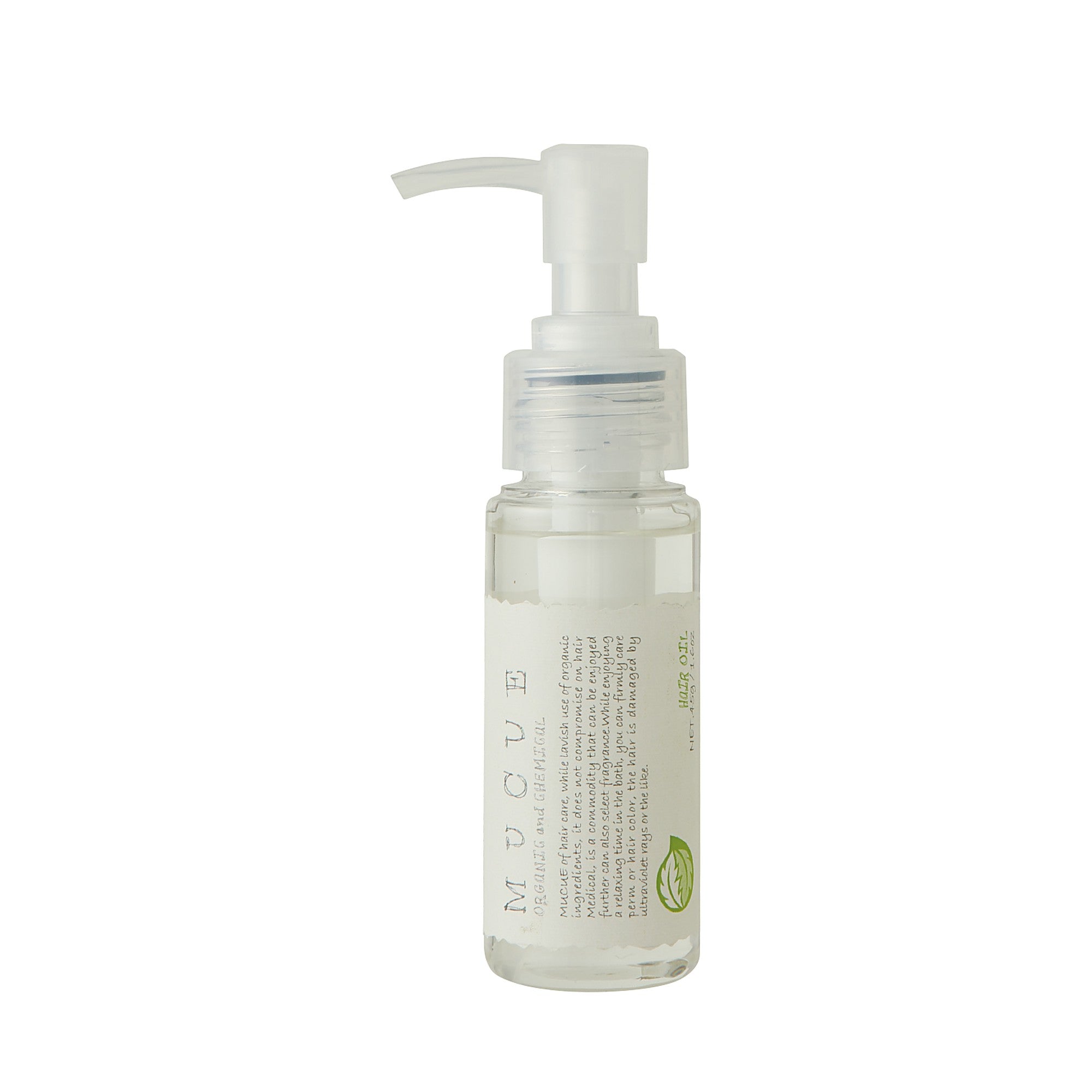 HAHONICO mucue / ハホニコ 美楽心 mucue（ムクエ） ヘアオイル 45mL