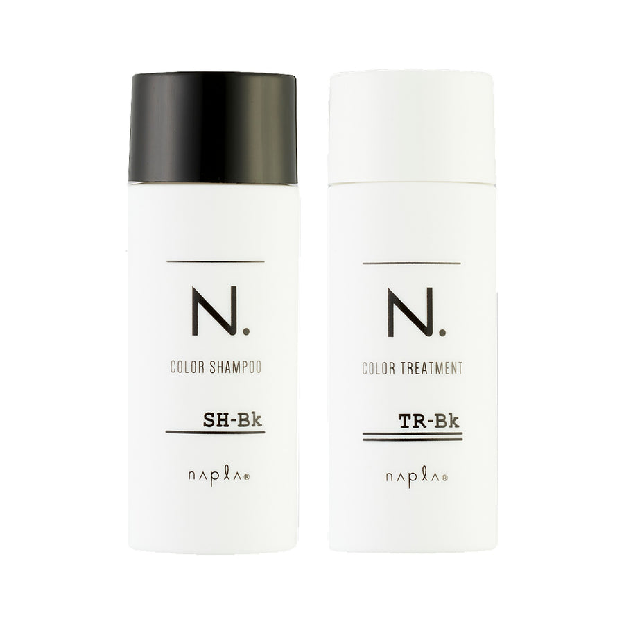 N. COLOR SHAMPOO & TREATMENT Bk TRIAL SET / N. カラーシャンプー&トリートメント Bk（ブラック）お試しセット