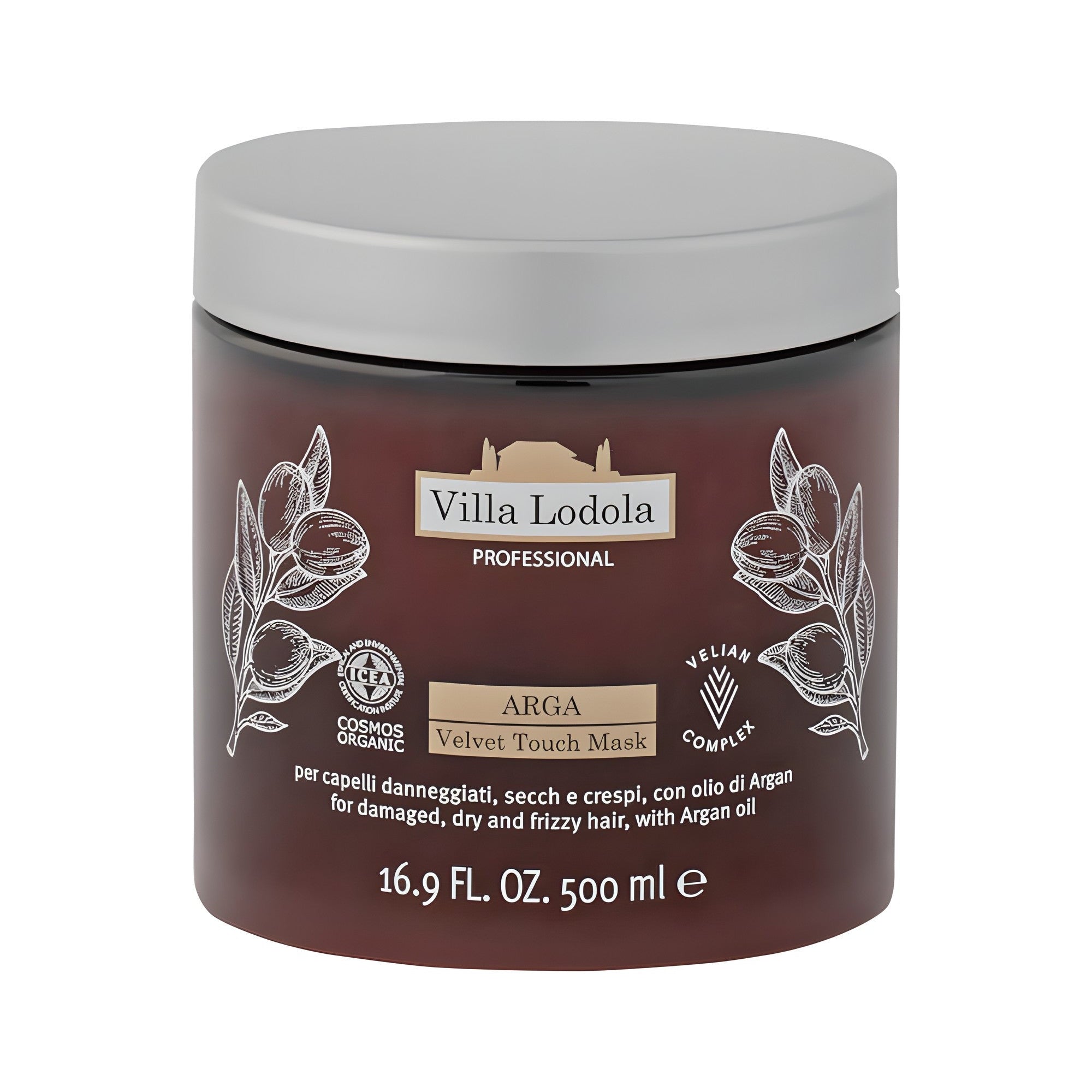 Villa Lodola PROFESSIONAL ARGA VELVET TOUCH MASK / ヴィラロドラ プロフェッショナル アルガ ベルベットタッチ マスク 500mL