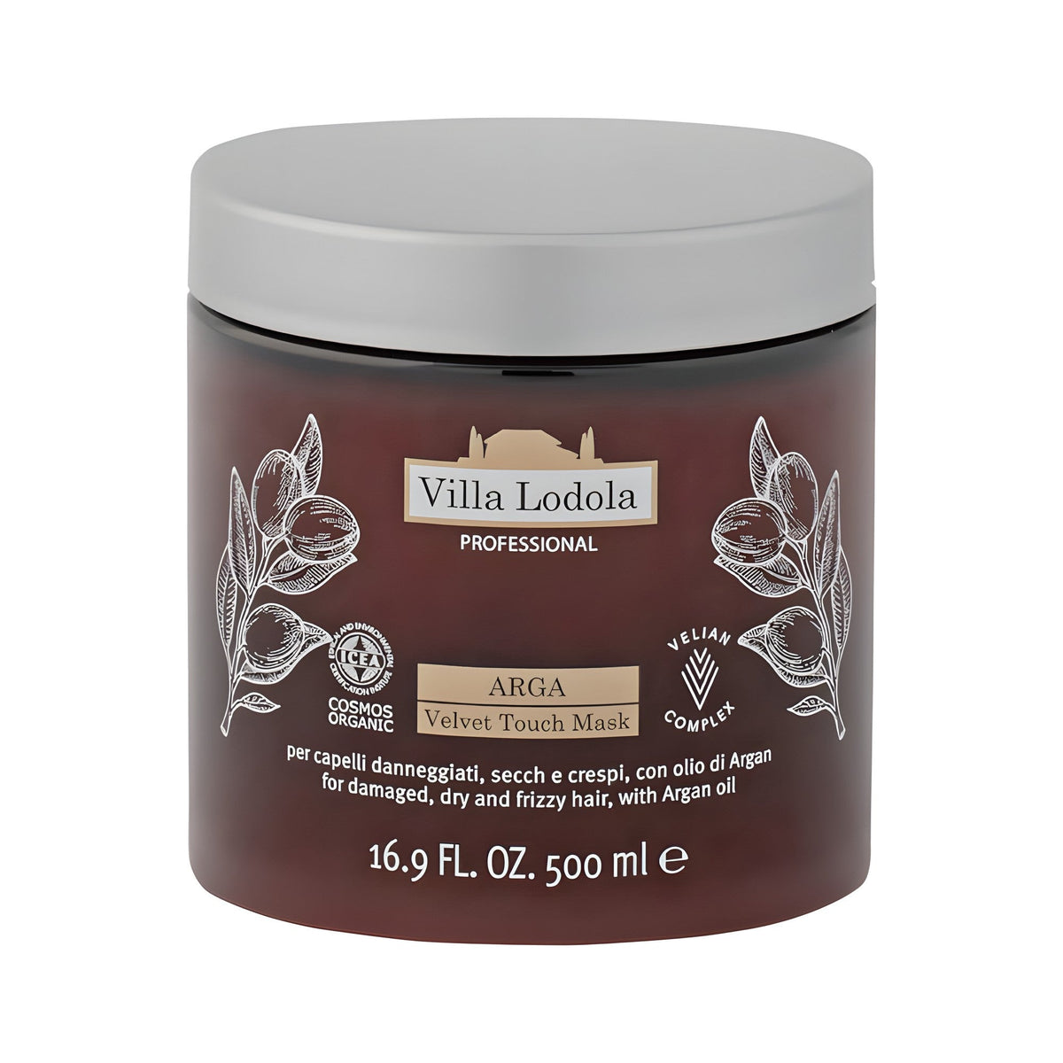 Villa Lodola PROFESSIONAL ARGA VELVET TOUCH MASK / ヴィラロドラ プロフェッショナル アルガ ベルベットタッチ マスク 500mL