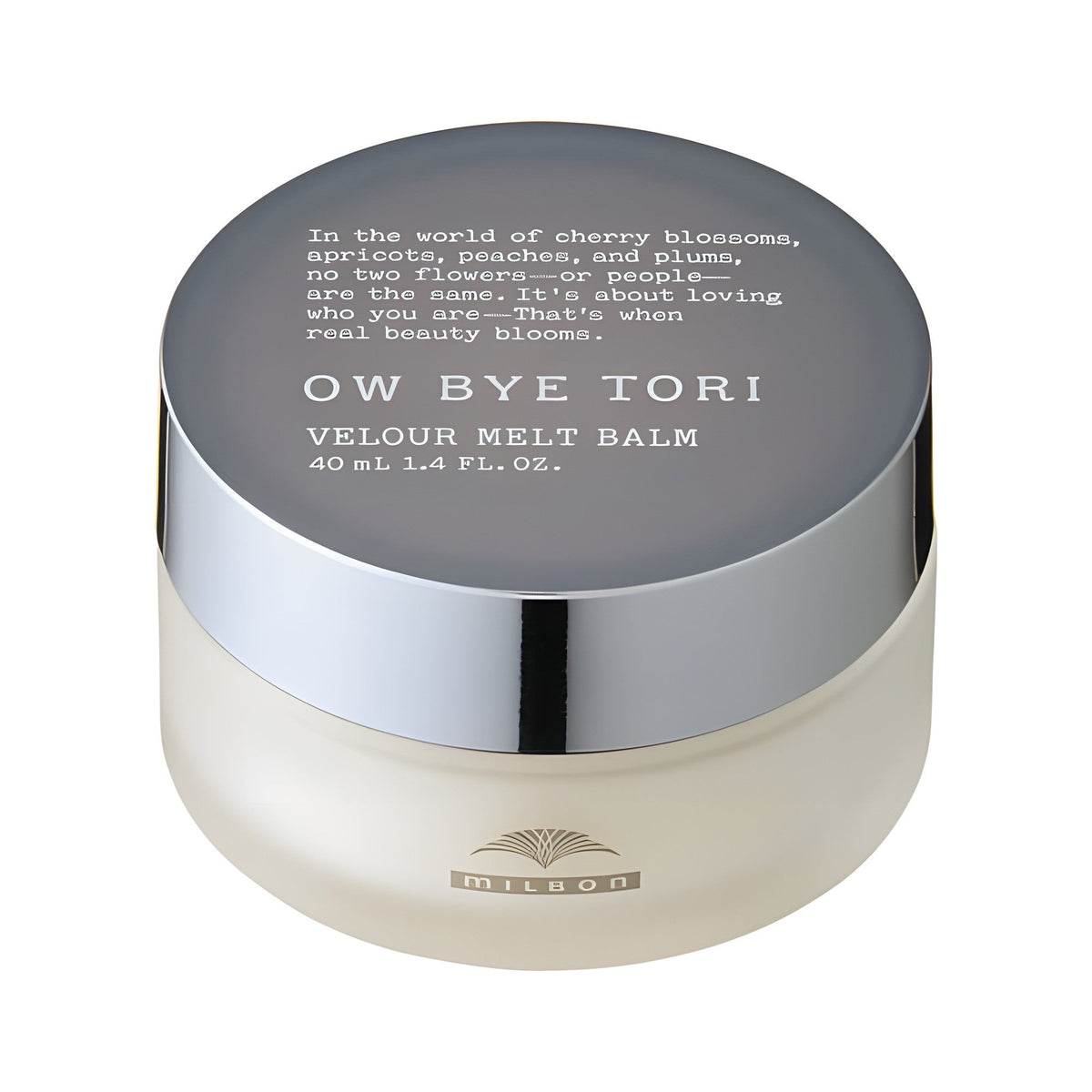 OW BYE TORI VELOUR MELT BALM / オーバイトーリ ヴェロアメルト バーム 40mL