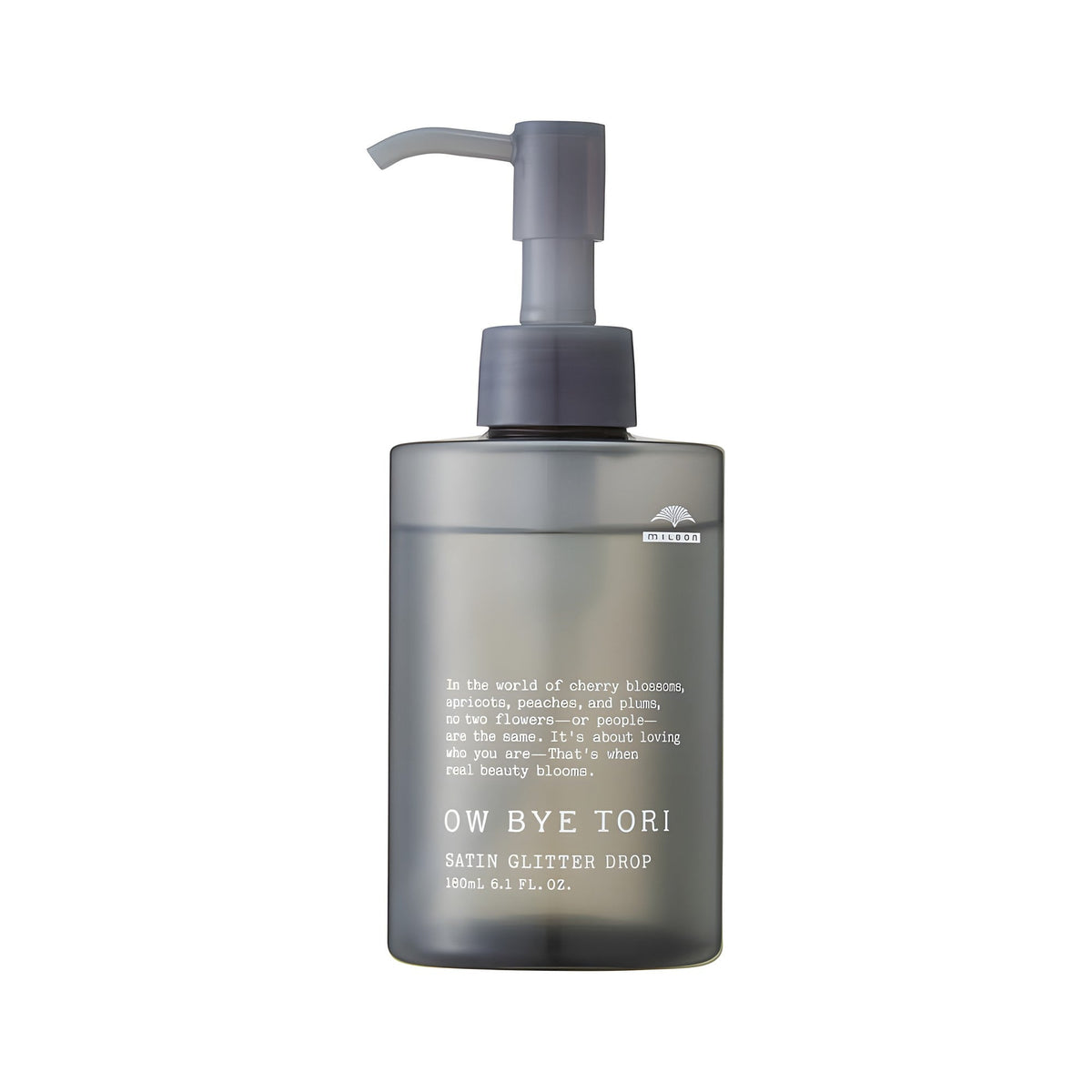OW BYE TORI SATIN GLITTER DROP / オーバイトーリ サテングリッター ドロップ 180mL