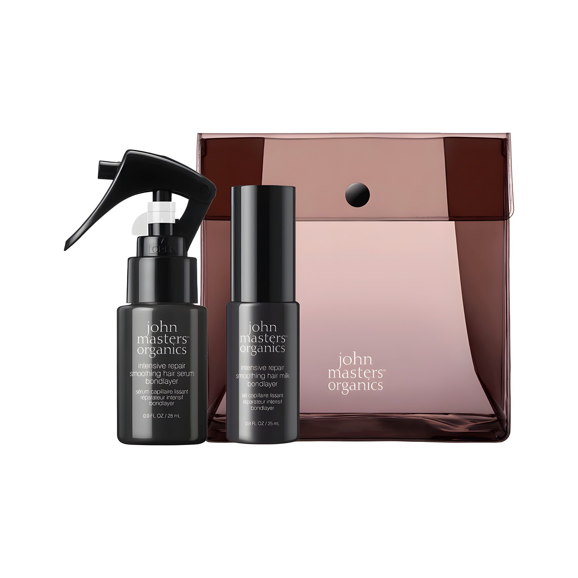 john masters organics/ジョンマスターオーガニック　ボンドレイヤースムーストライアルセット（ヘアセラム＆ヘアミルク）