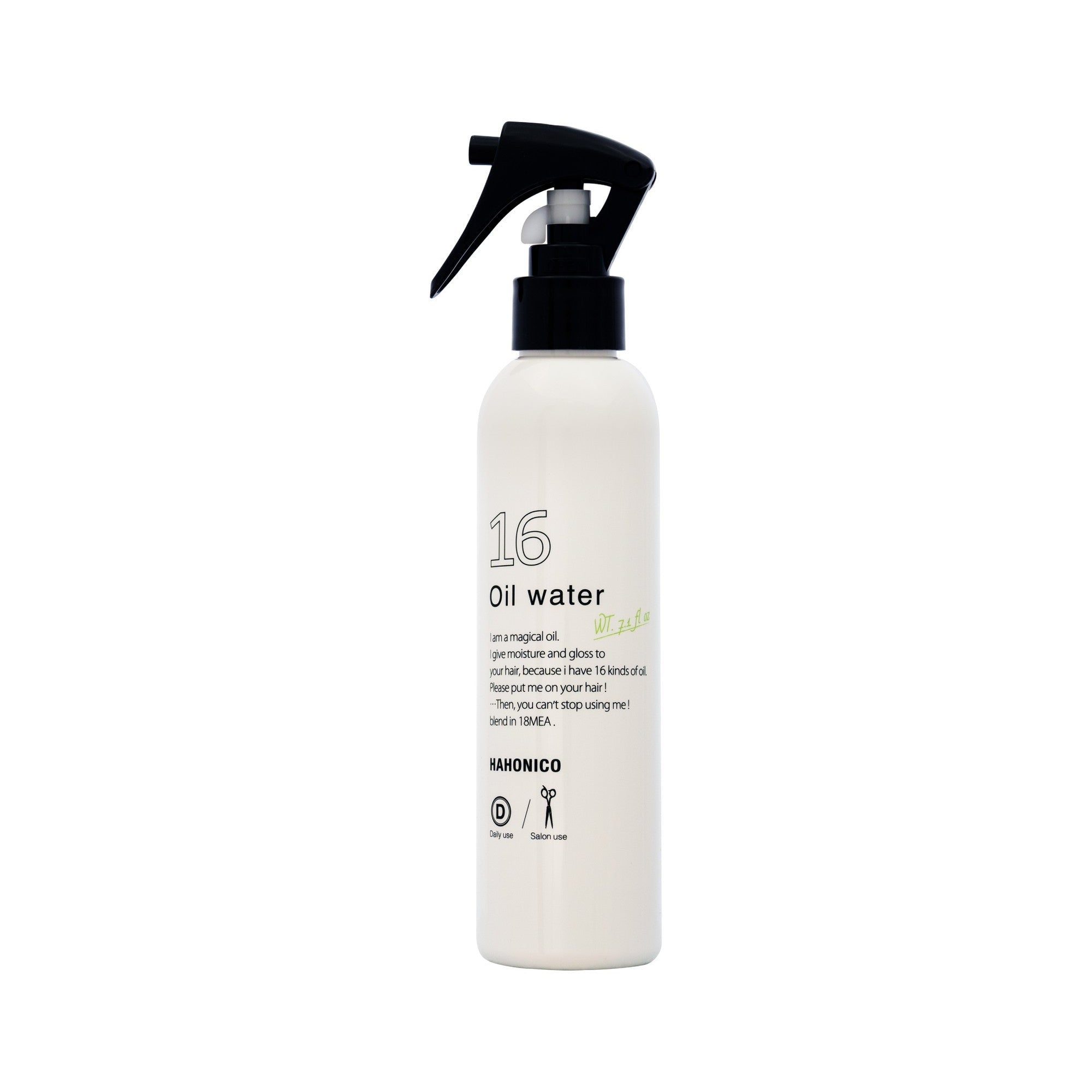 HAHONICO PRO JUROKUYU SUI OIL WATER / ハホニコプロ ジュウロクユスイ（十六油水）